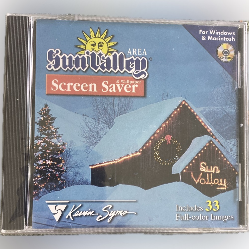 Nwt sun valley screen saver cd-sealed